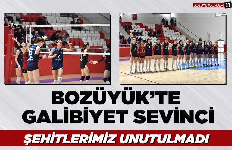 BOZÜYÜK’TE GALİBİYET SEVİNCİ