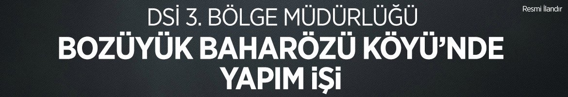 BİLECİK-BOZÜYÜK BAHARÖZÜ KÖYÜ
