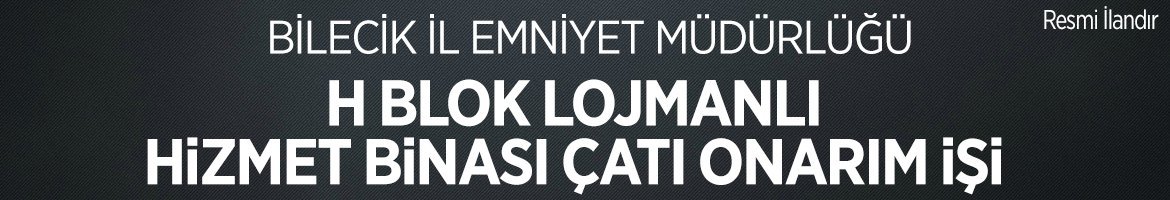 H BLOK LOJMANLI HİZMET BİNASI ÇATI ONARIM İŞİ