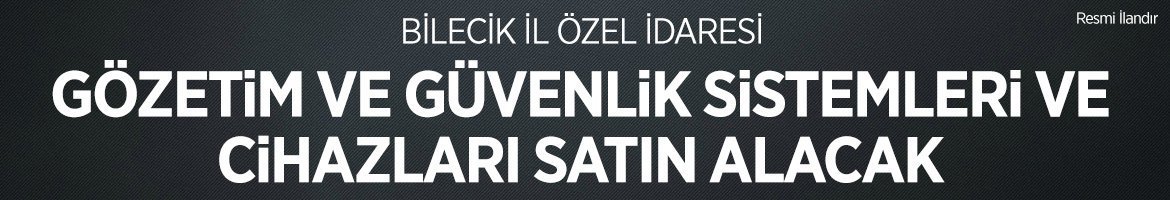 BİLECİK İL ÖZEL İDARESİ