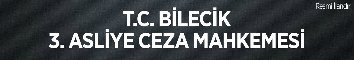 T.C. BİLECİK 3