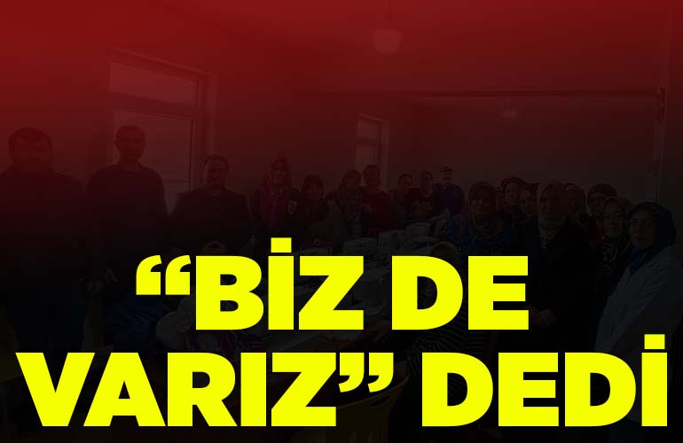 bizde varız