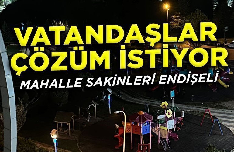 Mahalle Sakinleri Endişeli