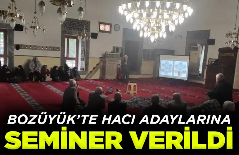 hacı adaylarına seminer