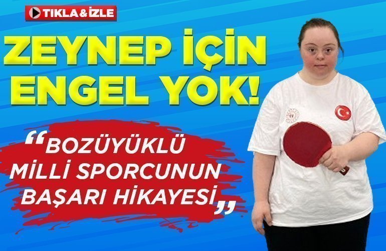 BOZÜYÜKLÜ MİLLİ SPORCUNUN BAŞARI HİKAYESİ