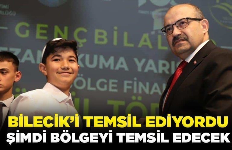 Bilecik’i temsil ediyordu şimdi ise bölgeyi temsil edecek