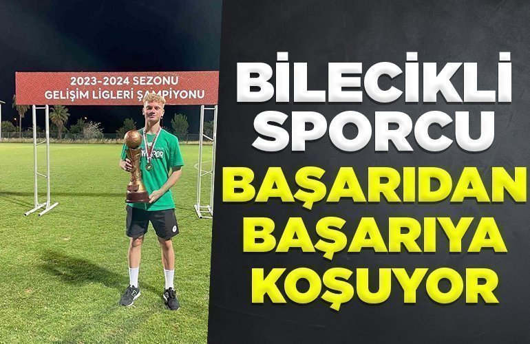 Bilecikli sporcu başarıdan başarıya koşuyor