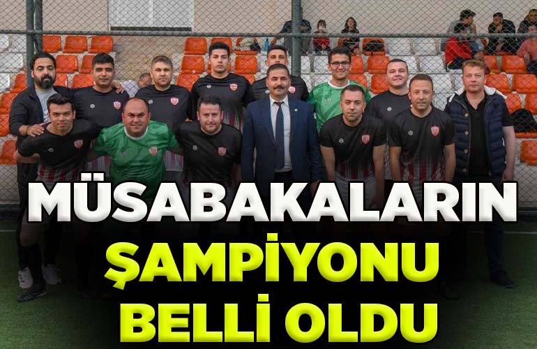 Müsabakaların şampiyonu belli oldu