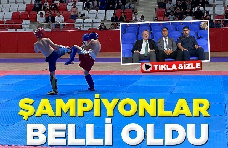 ŞAMPİYONLAR BELLİ OLDU