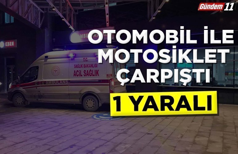 1 yaralı