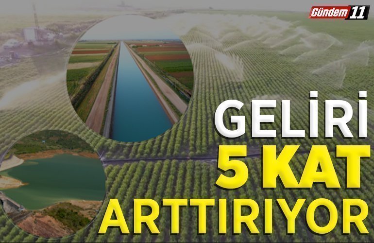 Geliri 5 kat arttırıyor