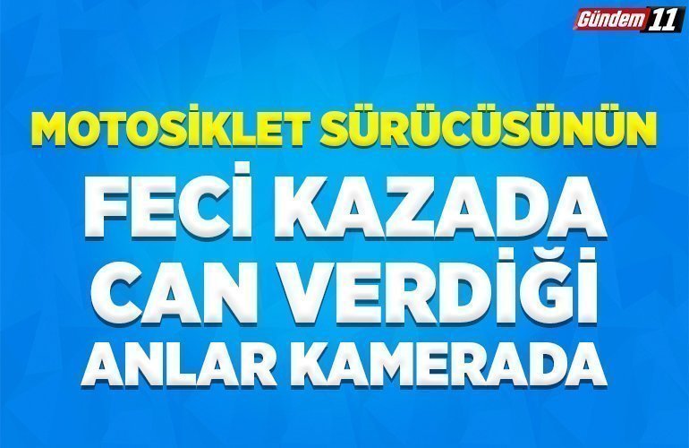 Motosiklet sürücüsünün