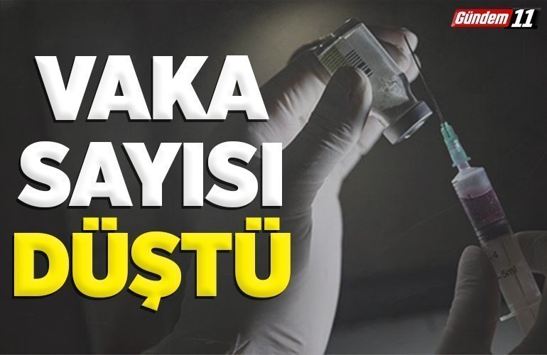 Vaka sayısı düştü