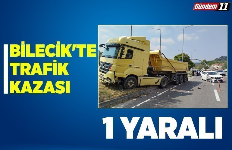 Bilecik'te trafik kazası