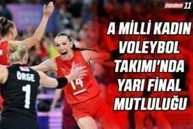 A Milli Kadın Voleybol Takımı'nda yarı final mutluluğu