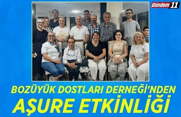 Bozüyük Dostları Derneği'nden aşure etkinliği