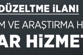 DÜZELTME