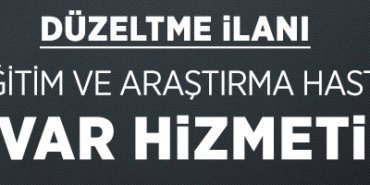 DÜZELTME