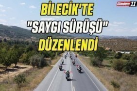 Saygı Sürüşü düzenlendi