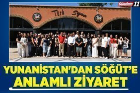 Yunanistan'dan Söğüt’e Anlamlı Ziyaret