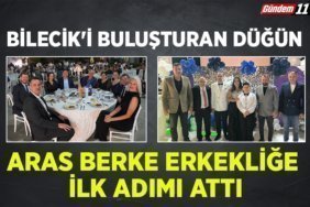 ARAS BERKE ERKEKLİĞE İLK ADIMI ATTI