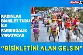 Bisikletini alan gelsin