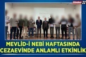 Mevlid-i Nebi Haftasında Cezaevinde Anlamlı Etkinlik