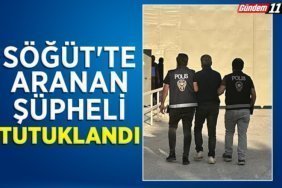 Söğüt'te aranan şüpheli tutuklandı