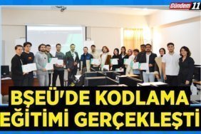 BŞEÜ'de Kodlama Eğitimi Gerçekleşti