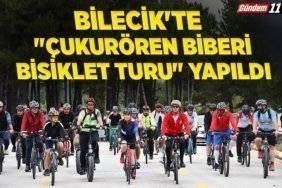 Bilecik'te Çukurören Biberi Bisiklet Turu yapıldı