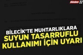 Muhtarlıklara Suyun Tasarruflu Kullanımı İçin Uyarı