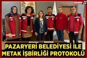 Pazaryeri Belediyesi ile METAK İşbirliği Protokolü