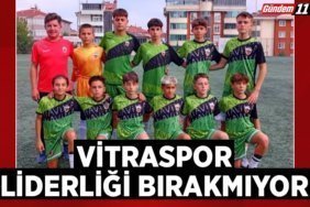 VİTRASPOR LİDERLİĞİ BIRAKMIYOR