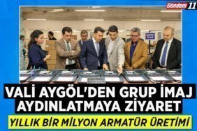 YILLIK BİR MİLYON ARMATÜR ÜRETİMİ