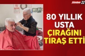 80 Yıllık Usta, Çırağını Tıraş Etti