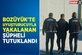 Bozüyük'te uyuşturucuyla yakalanan şüpheli tutuklandı