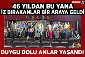 DUYGU DOLU ANLAR YAŞANDI