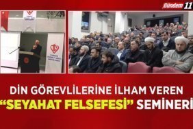Din Görevlilerine İlham Veren Seyahat Felsefesi Semineri