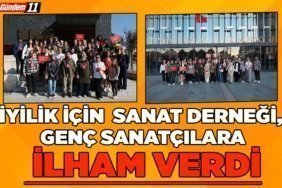 İyilik İçin Sanat Derneği, Genç Sanatçılara İlham Verdi