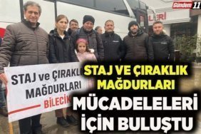 Staj ve Çıraklık Mağdurları Mücadeleleri İçin Buluştu