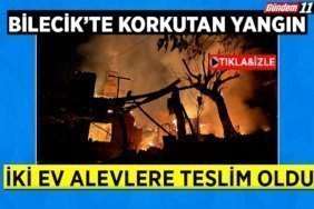 alevlere tesslim oldu