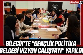Bilecik'te Gençlik Politika Belgesi Vizyon Çalıştayı yapıldı
