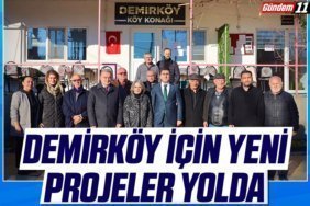 Demirköy İçin Yeni Projeler Yolda
