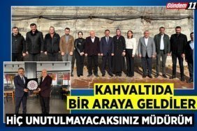 Kahvaltıda bir araya geldiler