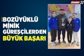 Minik Güreşçiler Kupa aldı