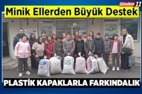 Minik ellerden Büyük Destek