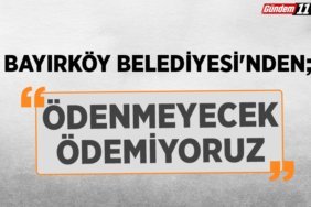 Ödenmeyecek, Ödemİyoruz