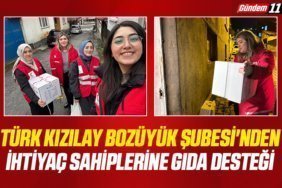 Türk Kızılay Bozüyük Şubesi'nden İhtiyaç Sahiplerine Gıda Desteği