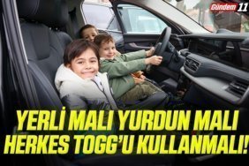 “Yerli Malı Yurdun Malı, Herkes TOGG’u Kullanmalı