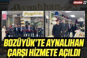 Bozüyük’te Aynalıhan Çarşı Hizmete Açıldı